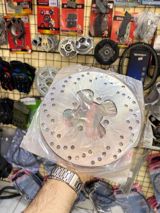 Motosiklet üçün perforasiyalı əyləc diski - Material: yüksək — Moto baku baykstor — Запчасти и аксессуары — Запчасти
