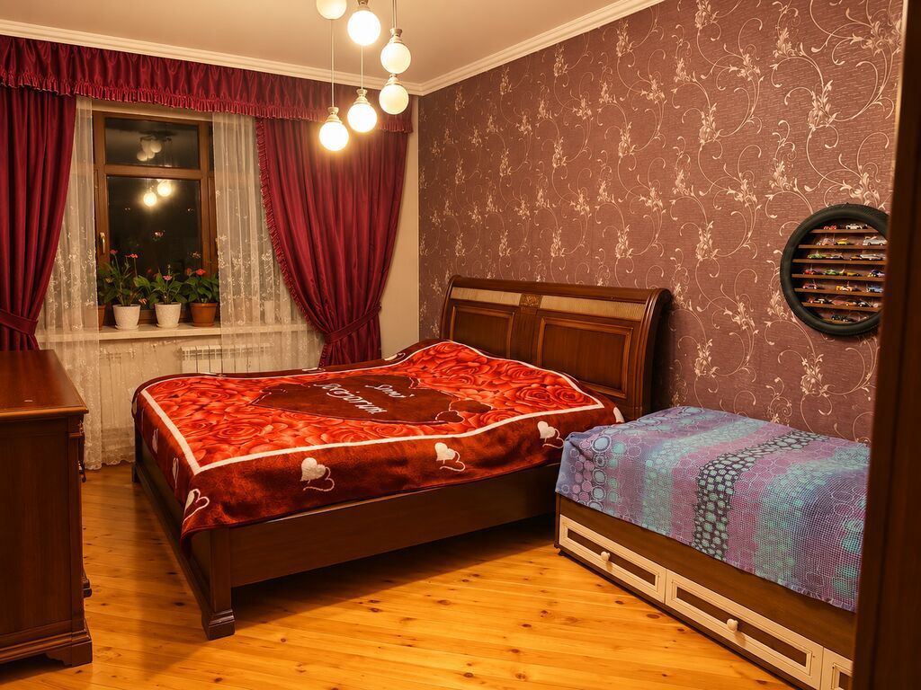 2 otaqdan 3 otağa düzəldilmiş, tam təmirli və tam əşyalı mənzil kirayə — Daşınmaz əmlak, Bakı