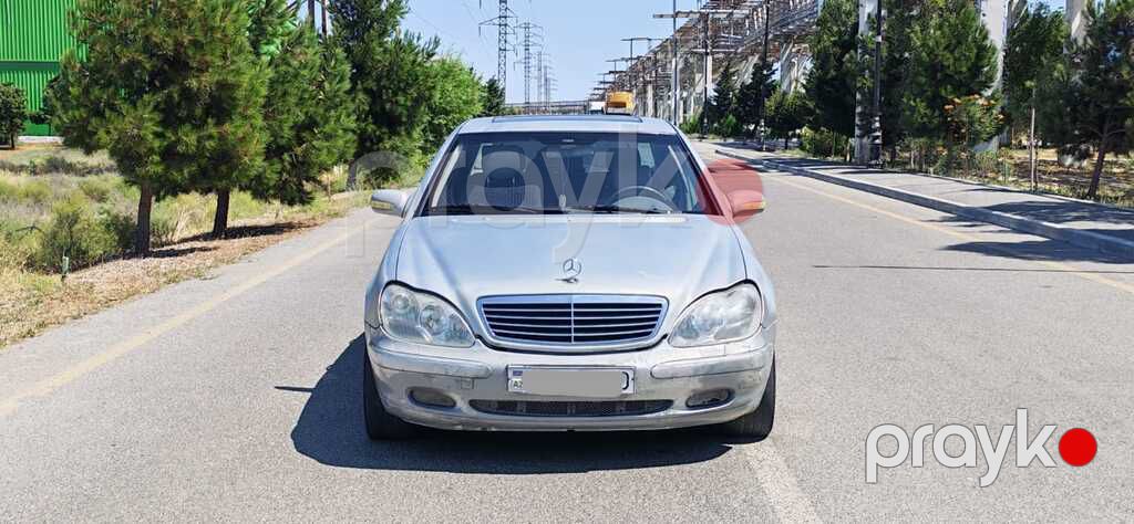 Mercedes S 320, 3.2 L, 2000 il, 201 500 km — Avtomobillər, Bakı (7)