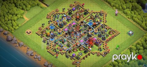Clash of Clans hesabı – inkişaf etmiş kənd - Bələdiyyə binası: TH15