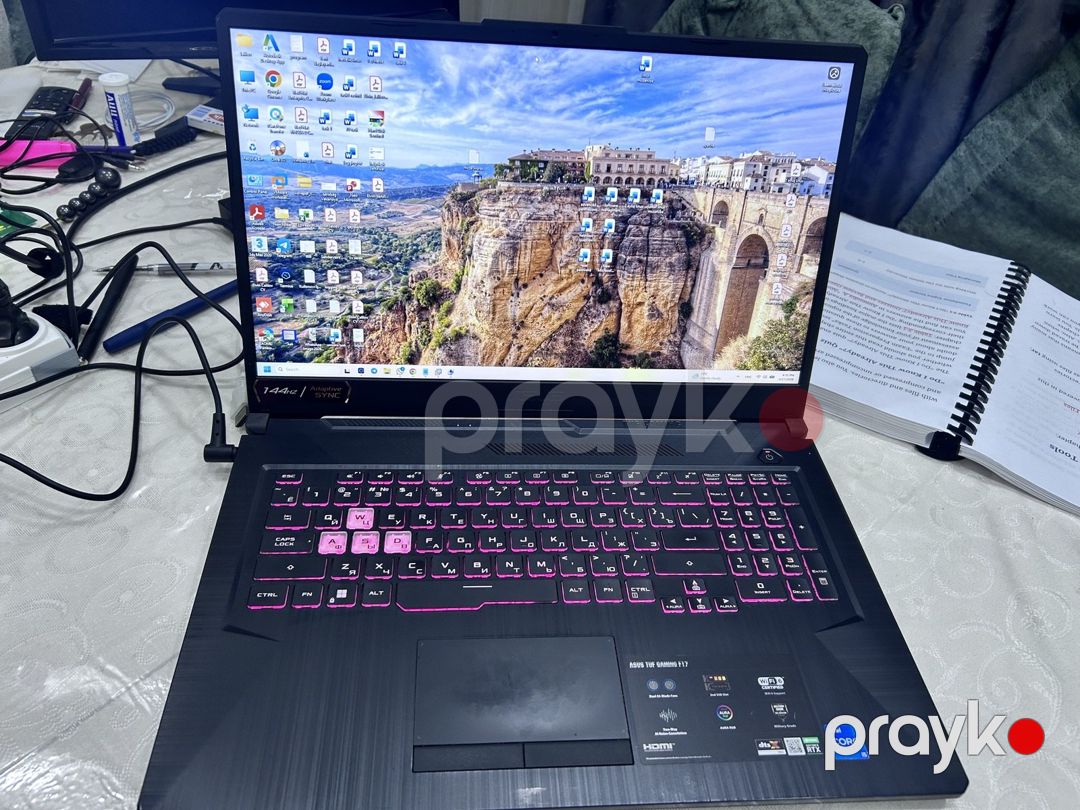 Asus TUF F17 Gaming — Noutbuklar, Xırdalan (8)