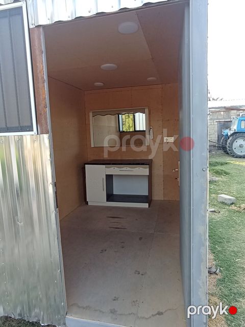 Metalkarkaslı mobil konteyner otaq — Bakı