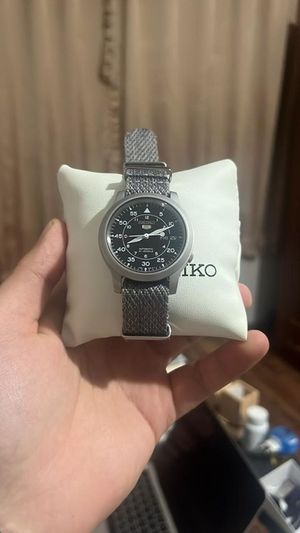 Seiko 5 avtomatik qol saatı – klassik field watch — Saatlar, Bakı