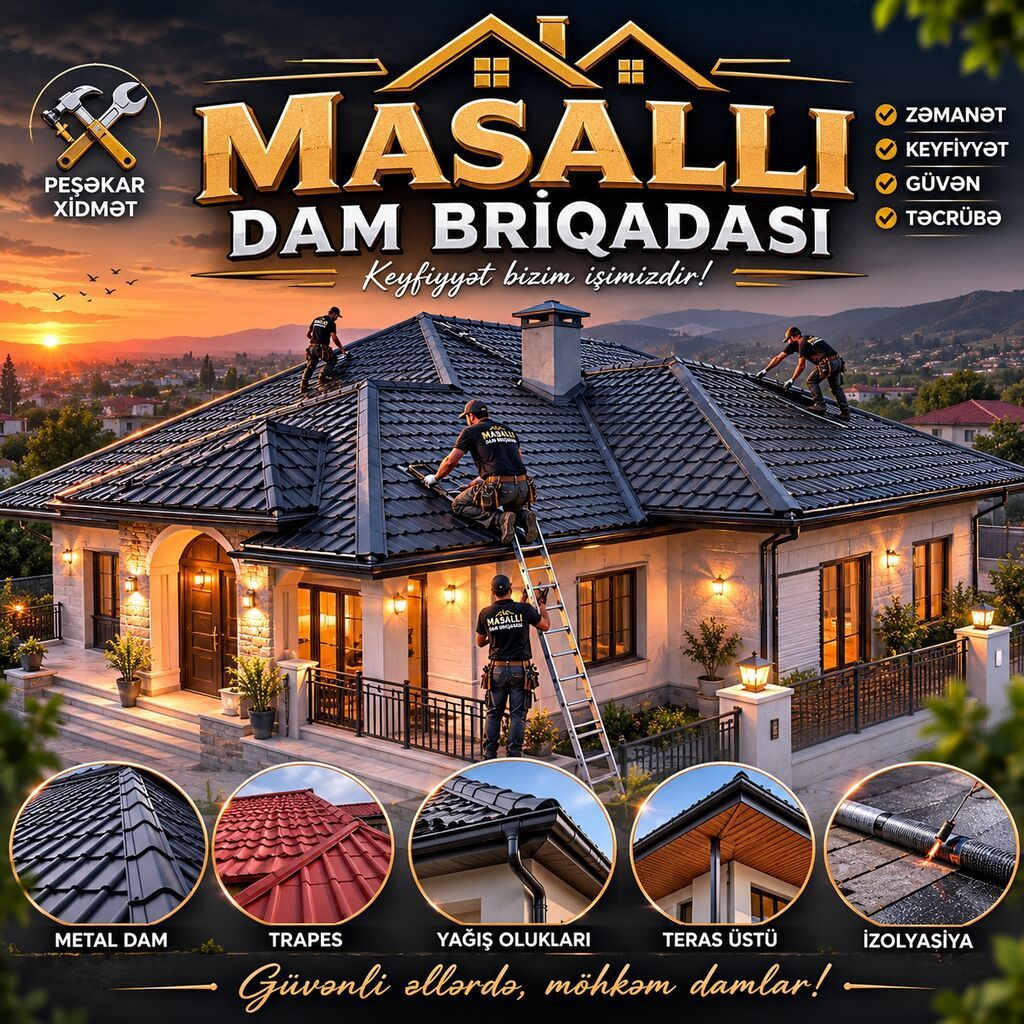 Monolit beton tökmə və armatur-kalıp xidməti - Bünövrə, kəmər, kolon — Tikinti və təmir, Masallı (5)