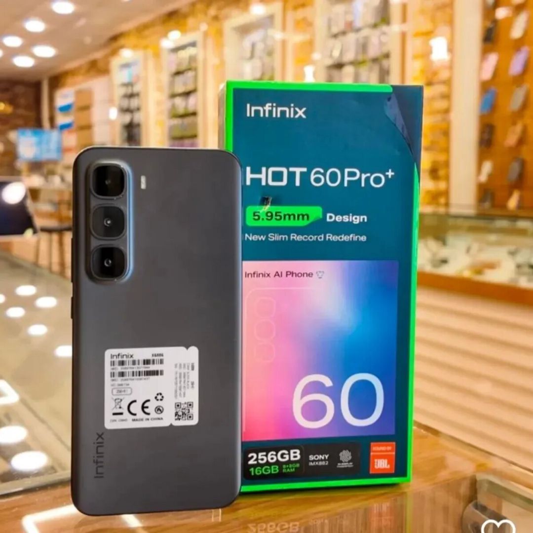 Infinix Hot 60 Pro+ Sleek Black 256GB/8GB — Mallar, Bakı