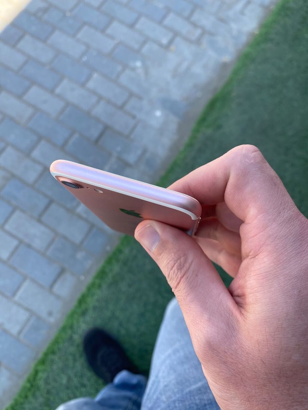IPhone 7, Rose Gold, Barmaq izi — Apple iPhone, Bakı (6)