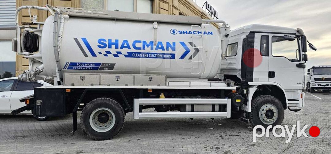 Kanalizasiya təmizləyən Shacman L3000, 2025-ci il — Yük avtomobilləri və qoşqular, Bakı (4)