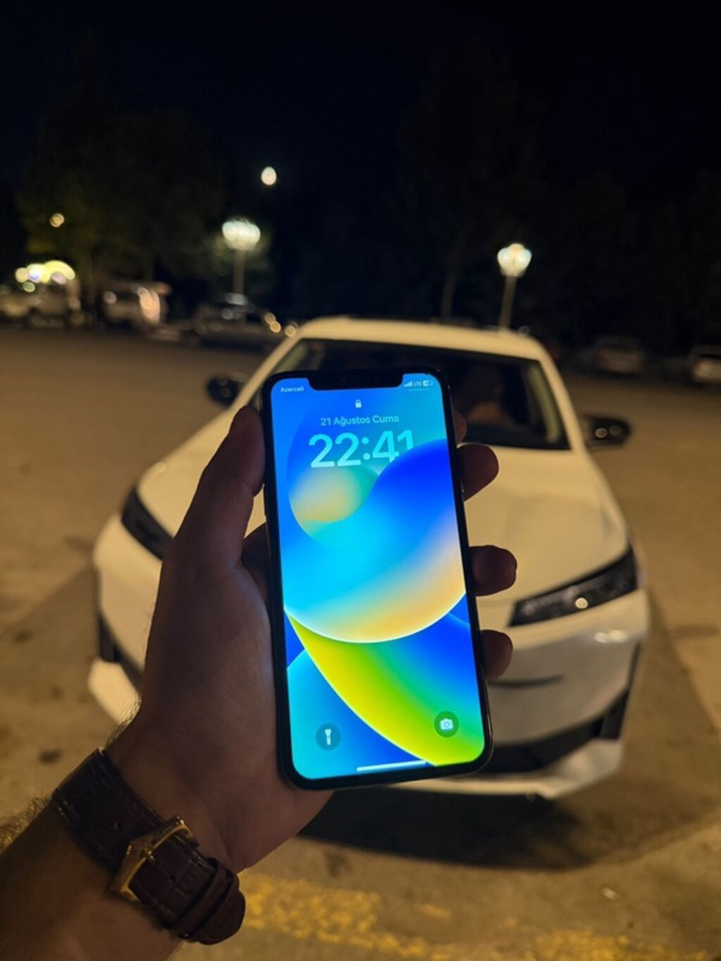 IPhone X, 64 GB, Gümüşü, Face ID — Apple iPhone, Gəncə (4)