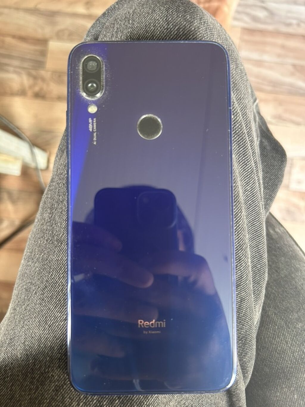 Redmi Note 7, 64 GB, rəng - Mavi, Barmaq izi — Elektronika, Bakı (2)