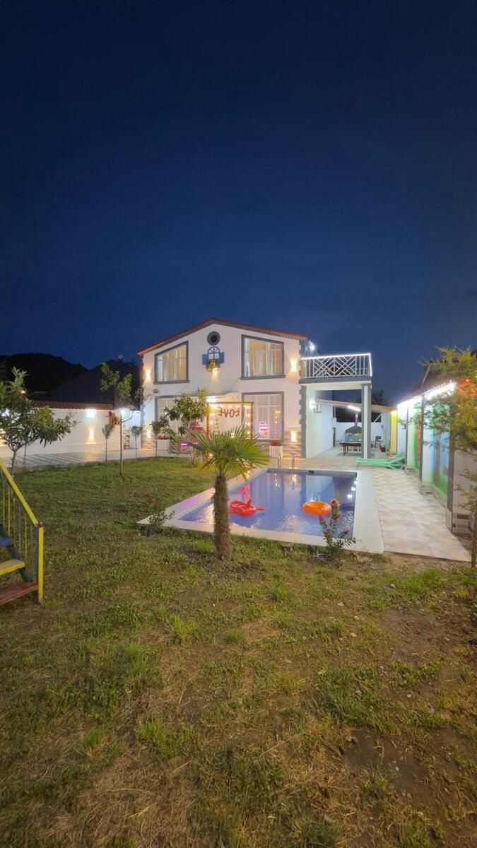 İcarəyə verilir 7 otaqlı həyət evi/bağ evi 220 m² — Ev, villa, Qəbələ (8)