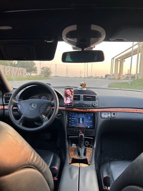 Mercedes E 240, 2.6 L, 2002 il, 350 000 km — Avtomobillər, Bakı (5)