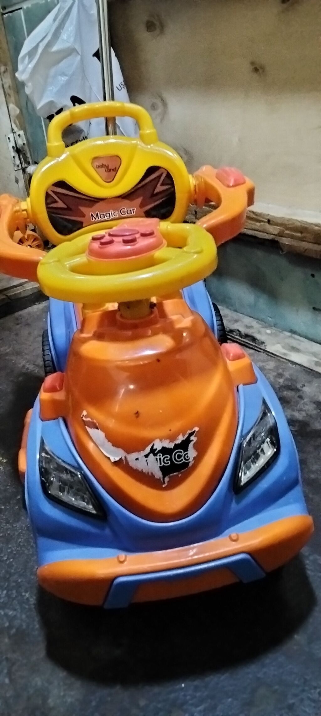 Uşaq üçün pedallı/itələmə tipli oyuncaq maşınlar – “Magic Car” (iki — Oyuncaqlar, Bakı (3)