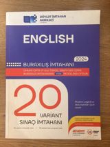 Məhsul: İngilis dili – Buraxılış imtahanı 2024 üçün 20 variant sınaq — z829587fr5