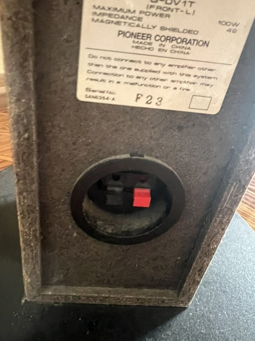 Pioneer S-DV1T sütun akustikası – 4 ədəd hündür “tower” tipli dinamik — Elektronika, Digah (5)