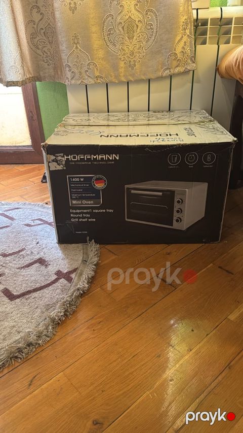 Hoffmann Mini Oven – elektrik soba Xüsusiyyətlər: YENİ - Güc: 1400 W — Bakı