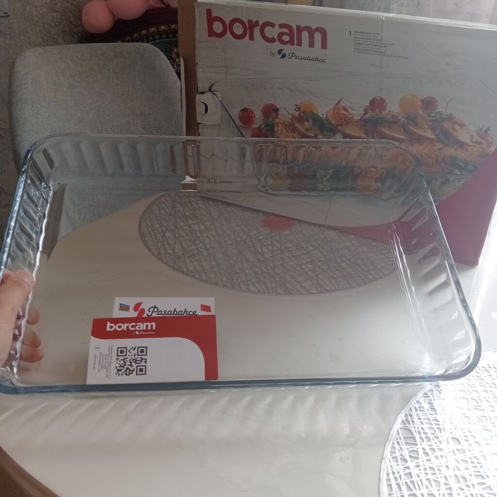 Pasabahçe Borcam şüşə soba qabı – düzbucaqlı - Marka/model: Pasabahçe - 1