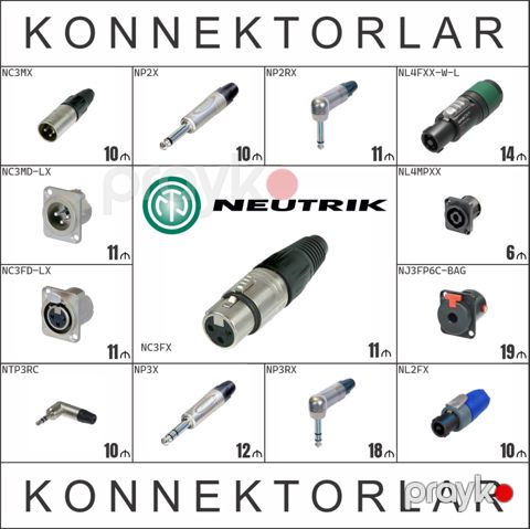 Neutrik, Rean konnektorlar — AllStar MMC — Музыкальные инструменты