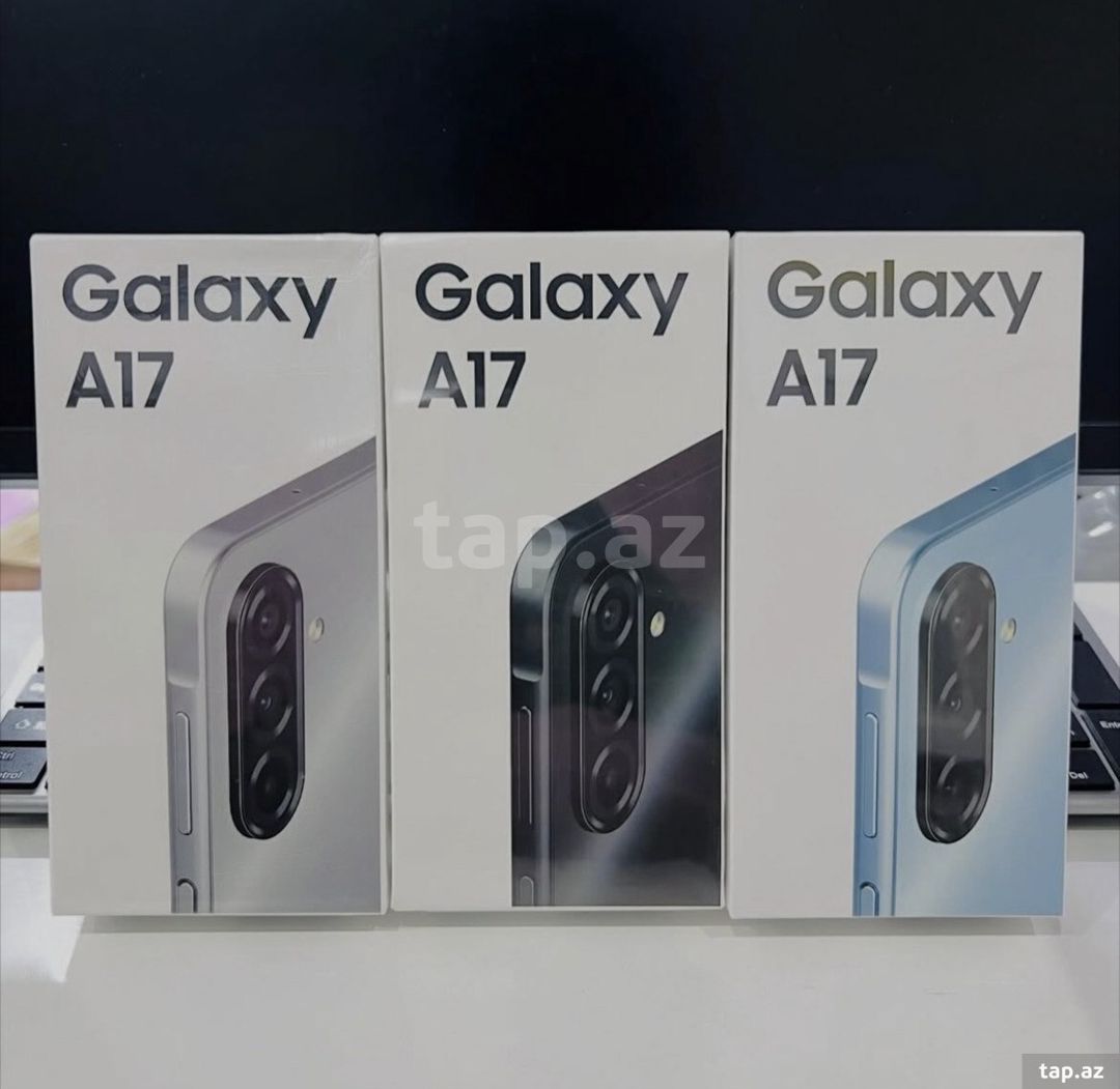 Samsung Galaxy A17 Black 128GB/4GB — Mallar, Bakı
