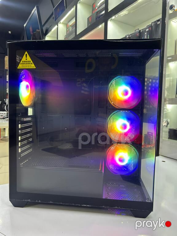 Gaming Case "Ruix Carnival 360 Aquarium (Black)" — Elektronika, Bakı (3)