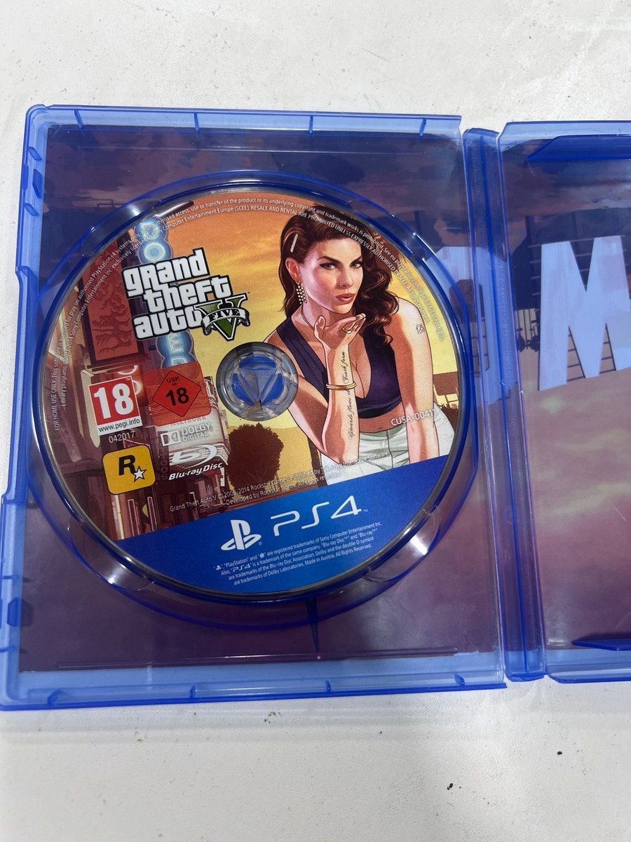 PS4 üçün GTA 5 oyun diski — Elektronika, Bakı (2)