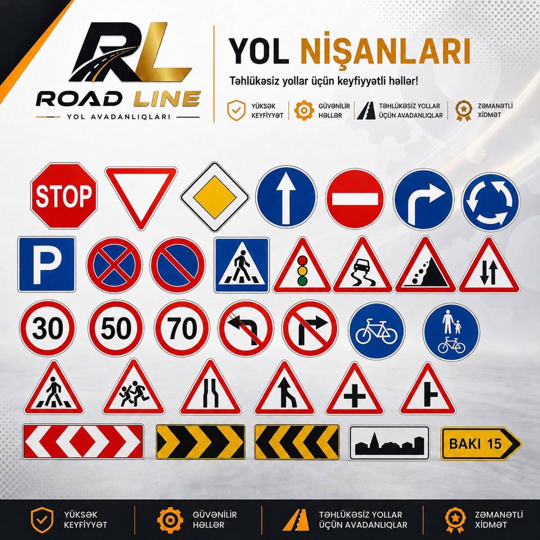 Xəbərdaredici nişanlar — Təhlükəsizlik sistemləri, Bakı