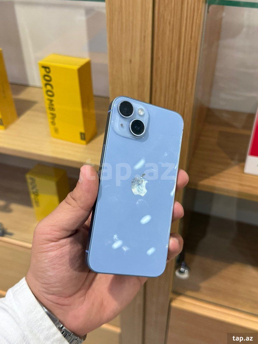 Apple iPhone 14 Blue 128GB/6GB — Telefonlar və qadjetlər, Bakı (2)
