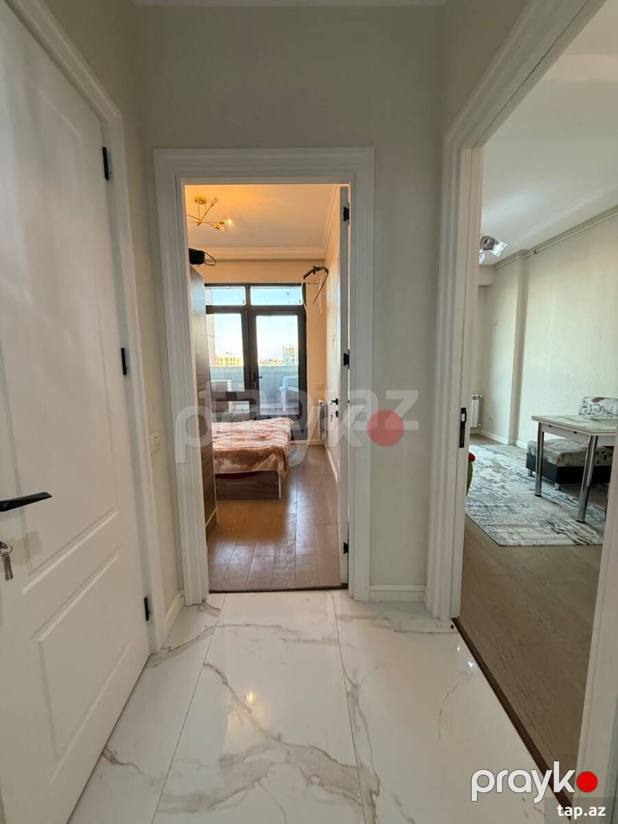 2-otaqlı yeni tikili, Yasamal r., 40 m² — Daşınmaz əmlak, Bakı (9)