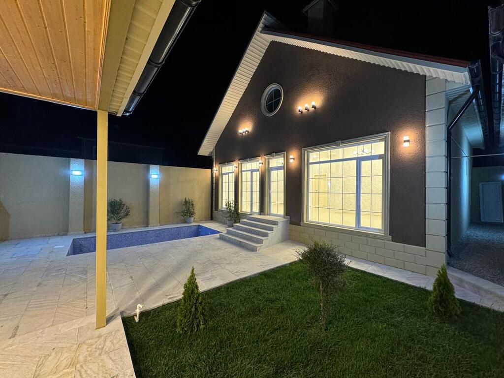 Satılır 3 otaqlı həyət evi/bağ evi 130 m² — Ev, villa, Bakı (3)