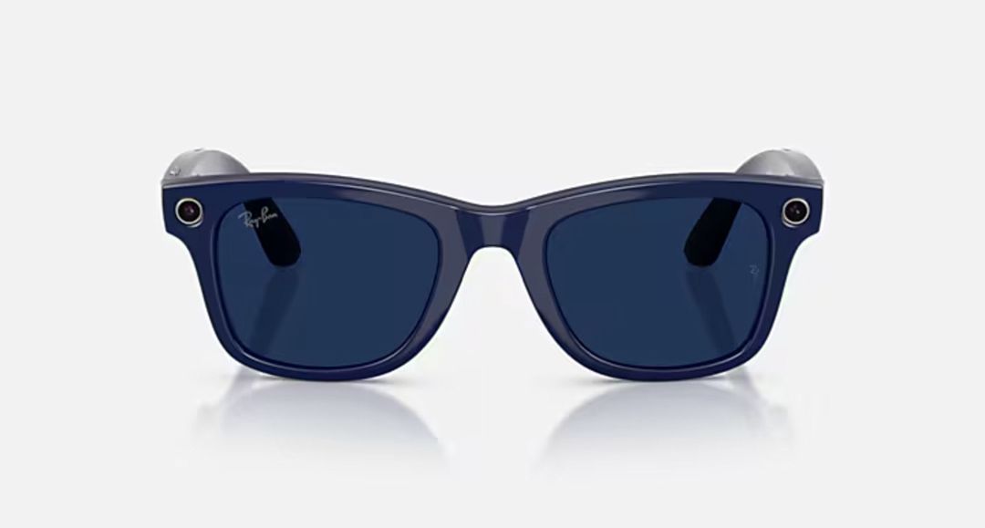 Ray-Ban Meta Wayfarer (Gen 2) Shiny Cosmic Blue / Transitions Sapphire — Elektronika, Bakı