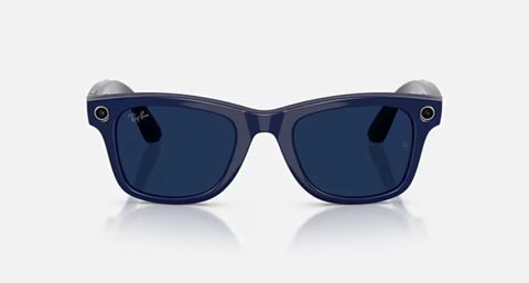 Ray-Ban Meta Wayfarer (Gen 2) Shiny Cosmic Blue / Transitions Sapphire — Bakı