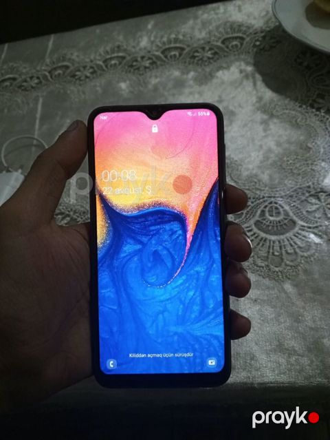 Samsung Galaxy A10, 32 GB, rəng - Qara, İki sim kartlı