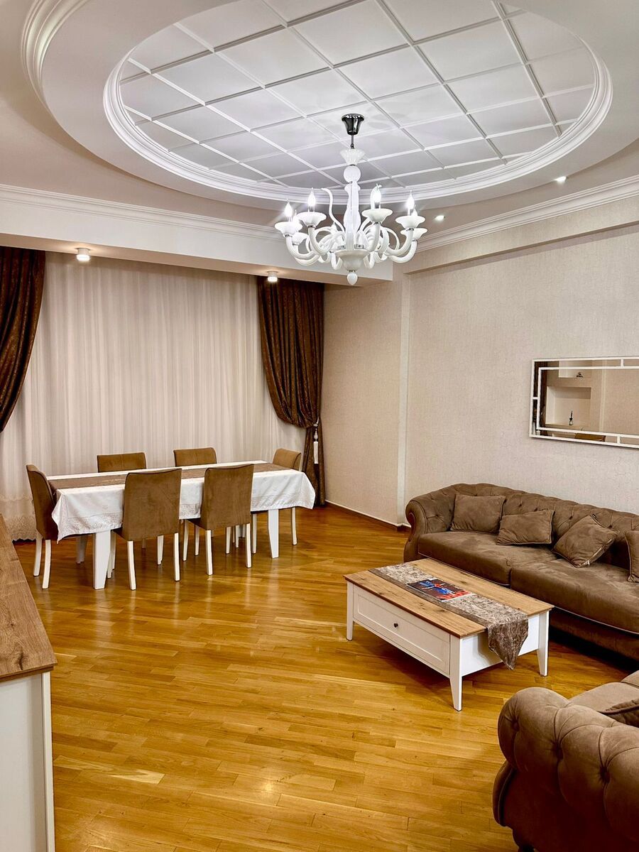 İcarəyə verilir 3 otaqlı yeni tikili 140 m² — Mənzil, Bakı (5)