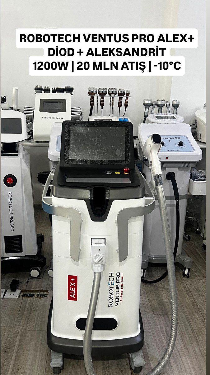 Lazer epilyasiya aparatı Robotech Ventus Pro Alex+ — Biznes və avadanlıq, Bakı