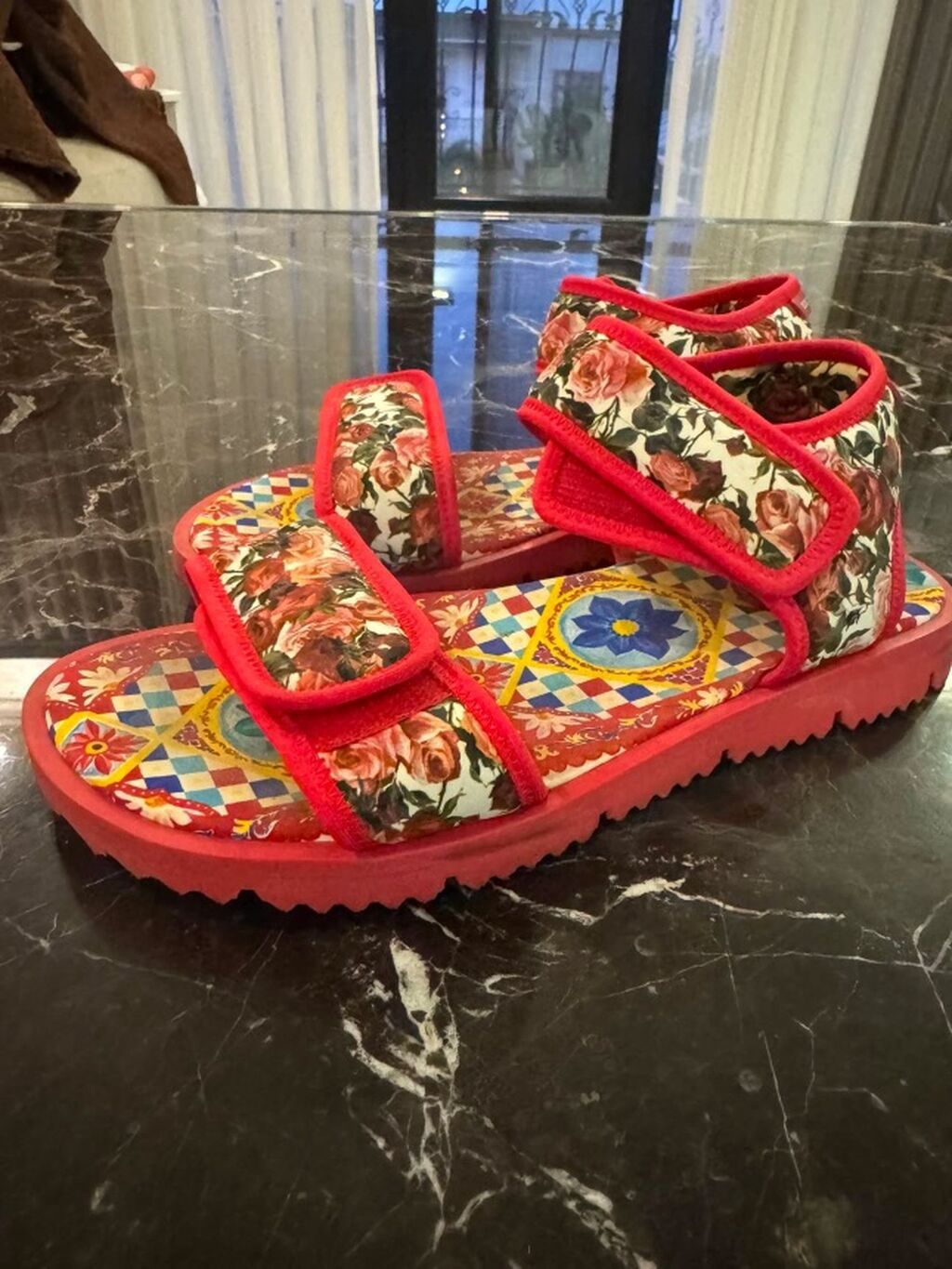 Uşaq sandalı – Dolce & Gabbana - Model: uşaq üçün ikizolaqlı — Mallar, Bakı (3)