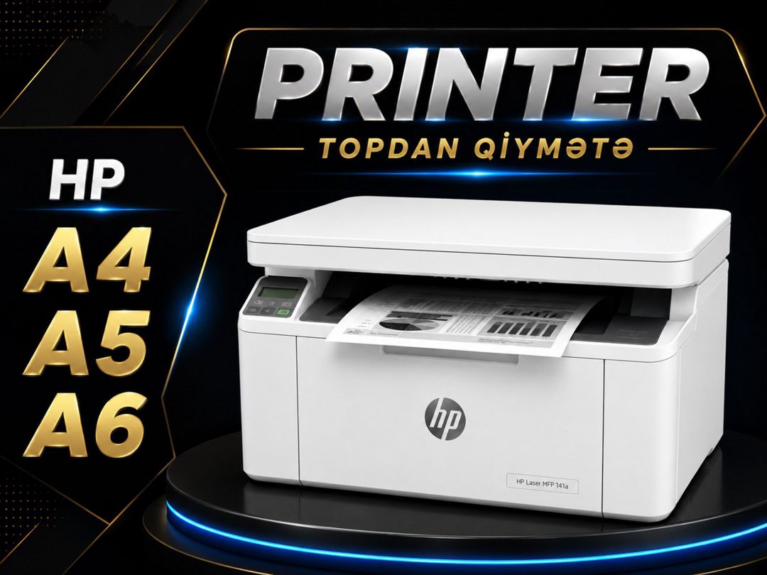 Printer "HP LaserJet MFP M141A" — Elektronika, Bakı