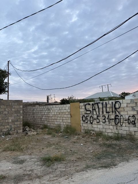 Hacı Zeynalabdin Tağıyev qəsəbəsində 6,5 sotluq torpaq