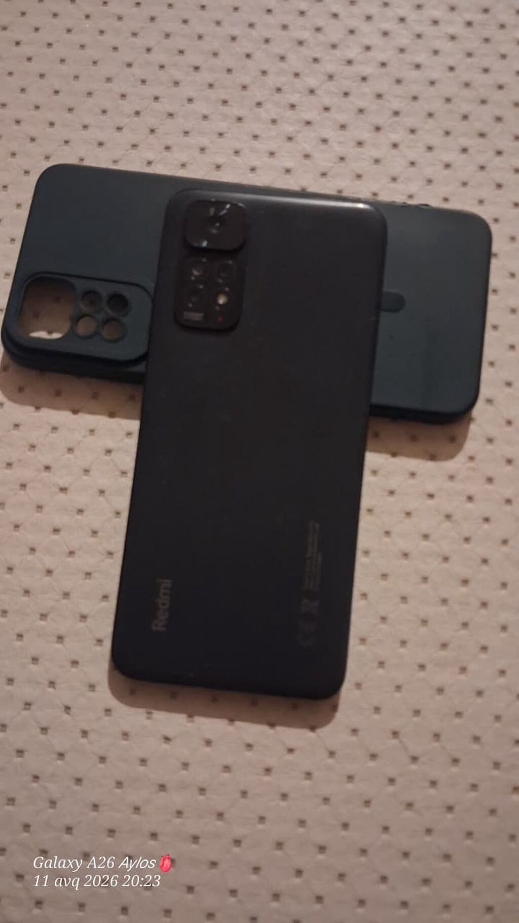 Redmi Note 11S, 128 GB, rəng - Qara, Barmaq izi — Elektronika, Xırdalan (6)