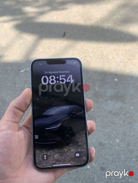 IPhone 14, 128 GB, Mavi, Qırıq