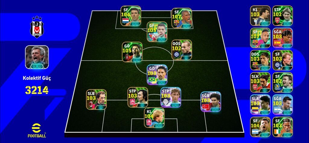 EFootball mobil hesabı – güclü komanda və zəngin heyət - Oyun — Digər, Bakı