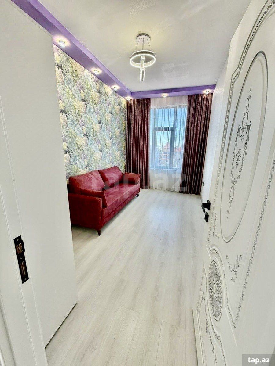 3-otaqlı yeni tikili, Qara Qarayev m., 116 m² — Daşınmaz əmlak, Bakı (4)