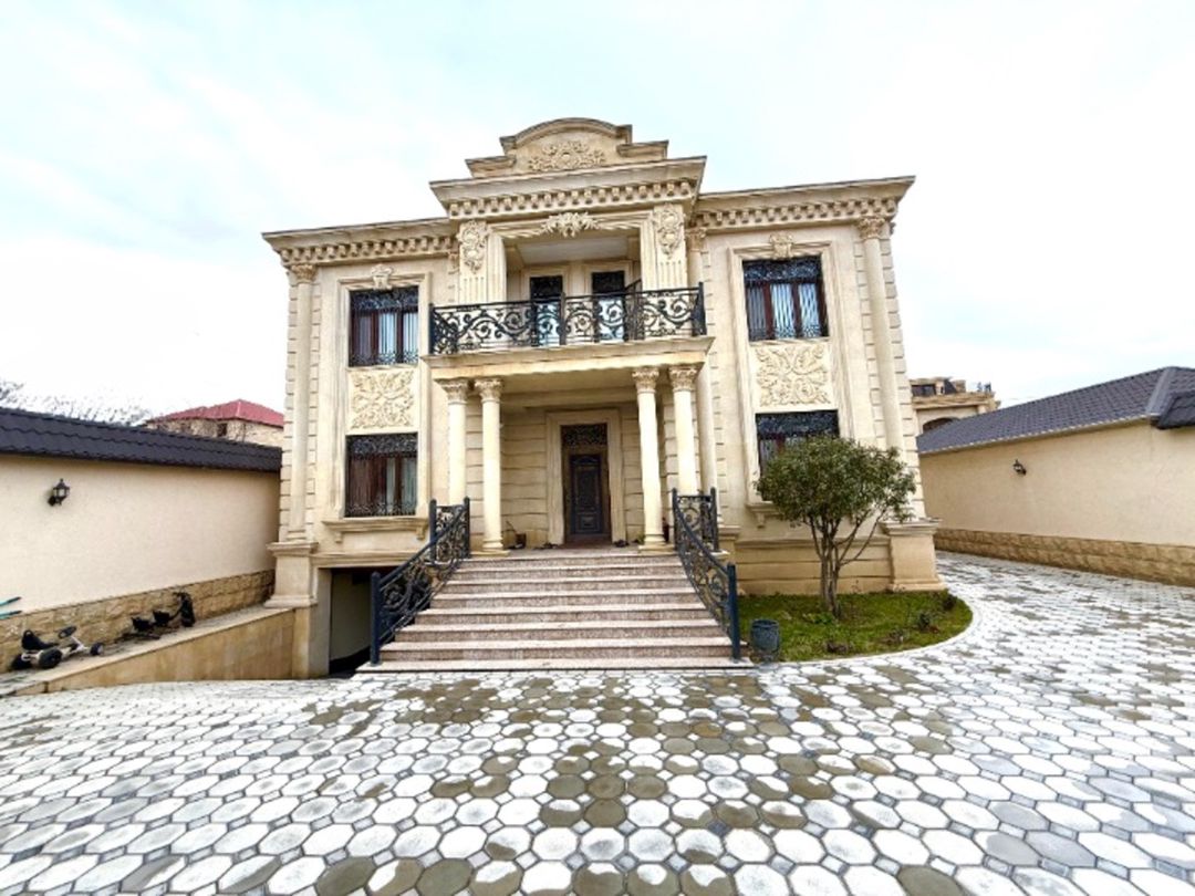 Satılır 8 otaqlı həyət evi/bağ evi 550 m² — Ev, villa, Bakı (3)