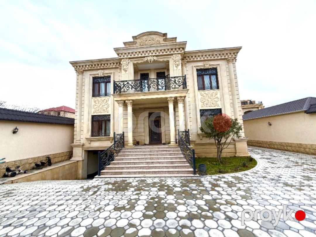 Satılır 8 otaqlı həyət evi/bağ evi 550 m² — Ev, villa, Bakı (3)