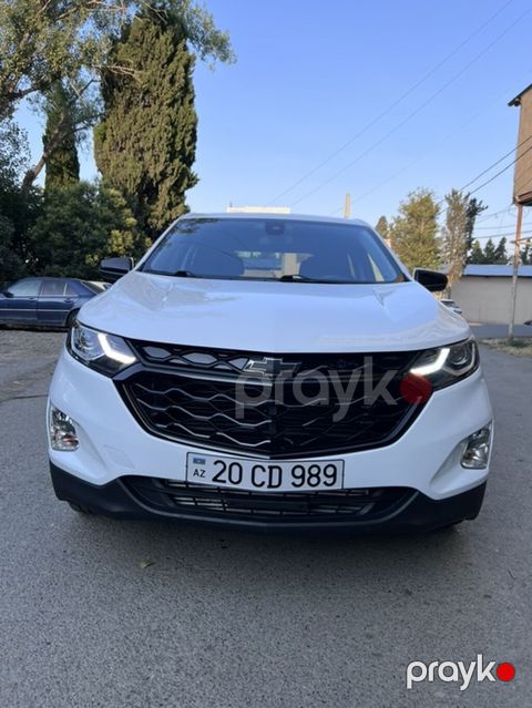 Chevrolet Equinox – ağ rəng 2021 Zolaq tanima guzgunun olu zonasi ozu