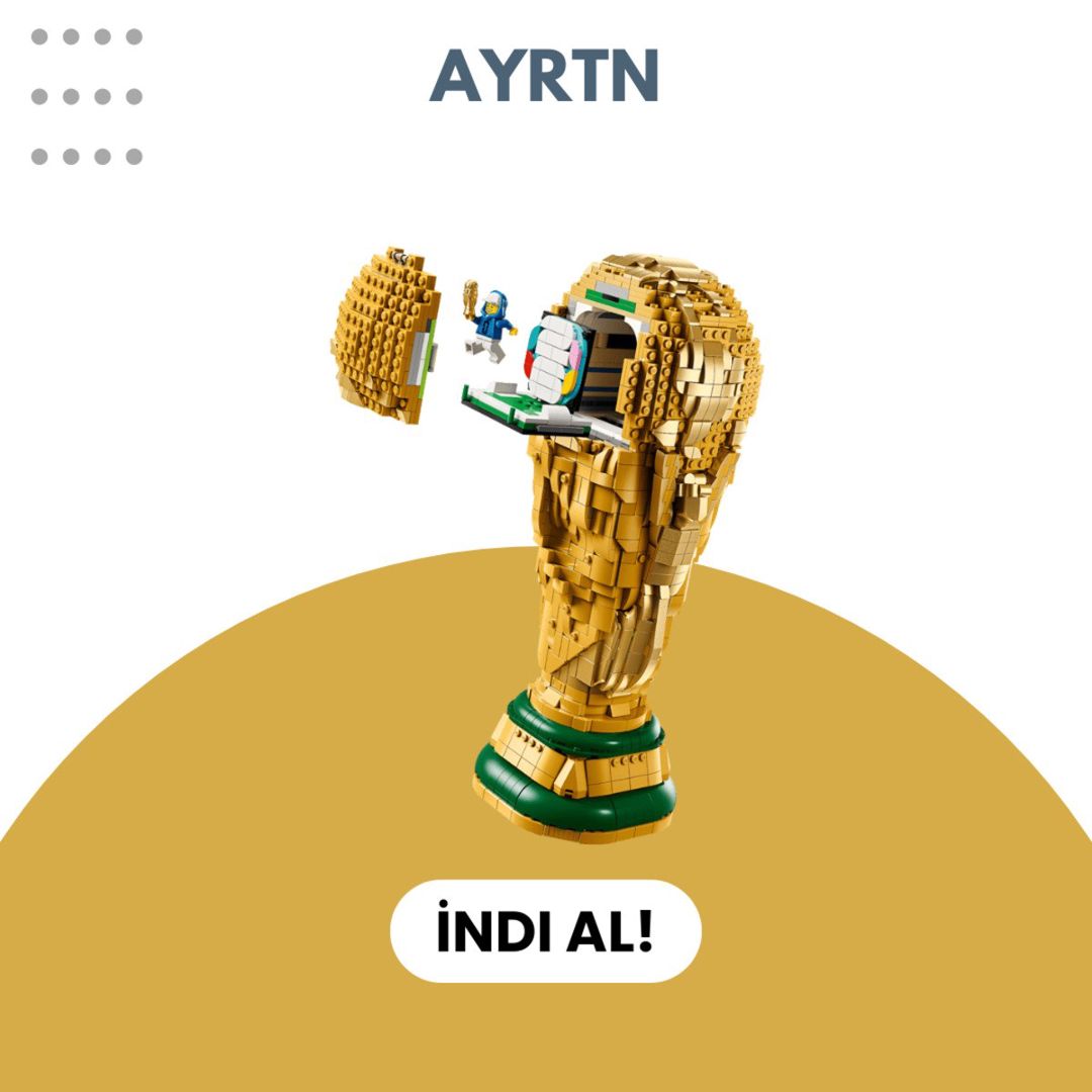 LEGO® Editions FIFA World Cup™ Official Trophy (43020) — Oyuncaqlar, Bakı (2)