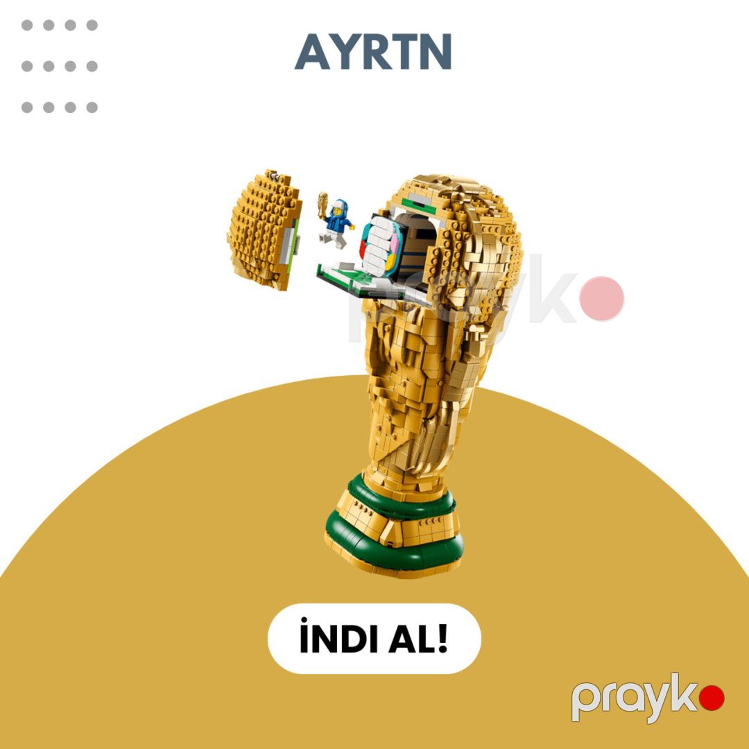 Lego Editions Fıfa World Cup Official Trophy (43020) — Oyuncaqlar, Bakı (2)