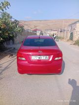 Hyundai Accent sedan - Kuzov: sedan, parlaq qırmızı rəng - Mühərrik — Otomobil