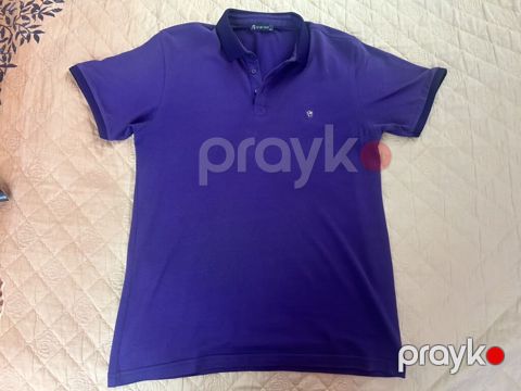 Kişi köynək və t‑şört dəsti - Polo köynəklər: - Tünd bənövşəyi