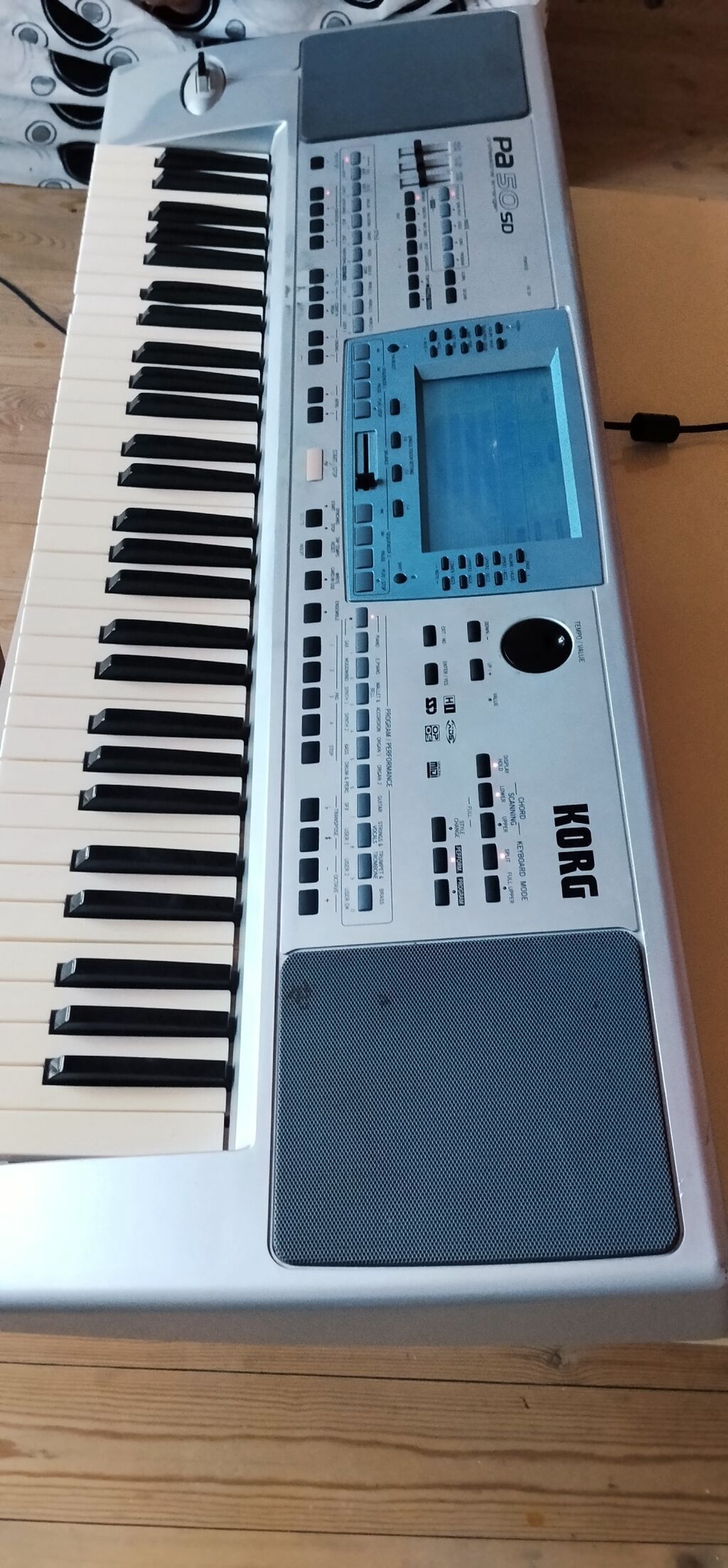 Sintezator, Korg, İşlənmiş, Ünvandan götürmə — Musiqiə alətləri, Liman (2)