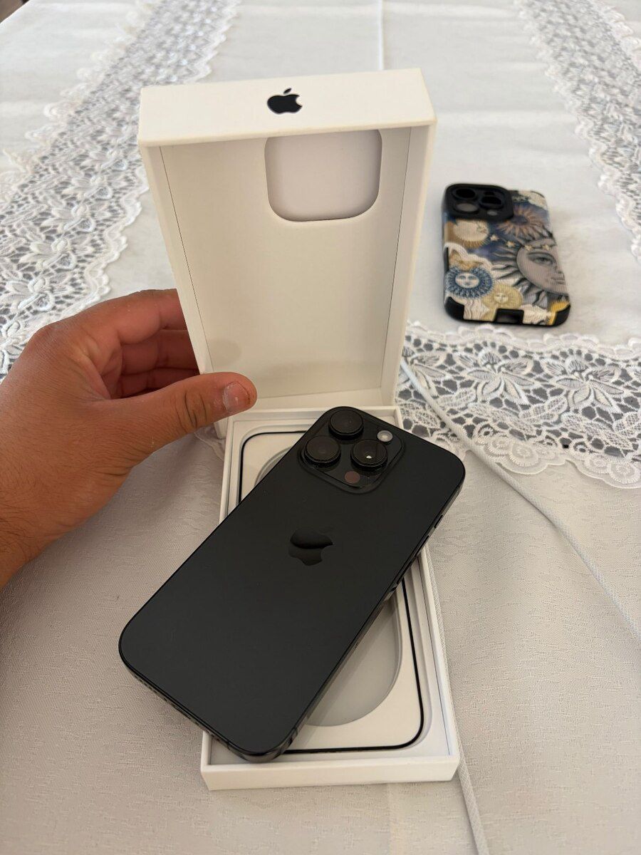 Apple iPhone 16 Pro Black Titanium 256GB/8GB — Smartfonlar, Bakı (7)