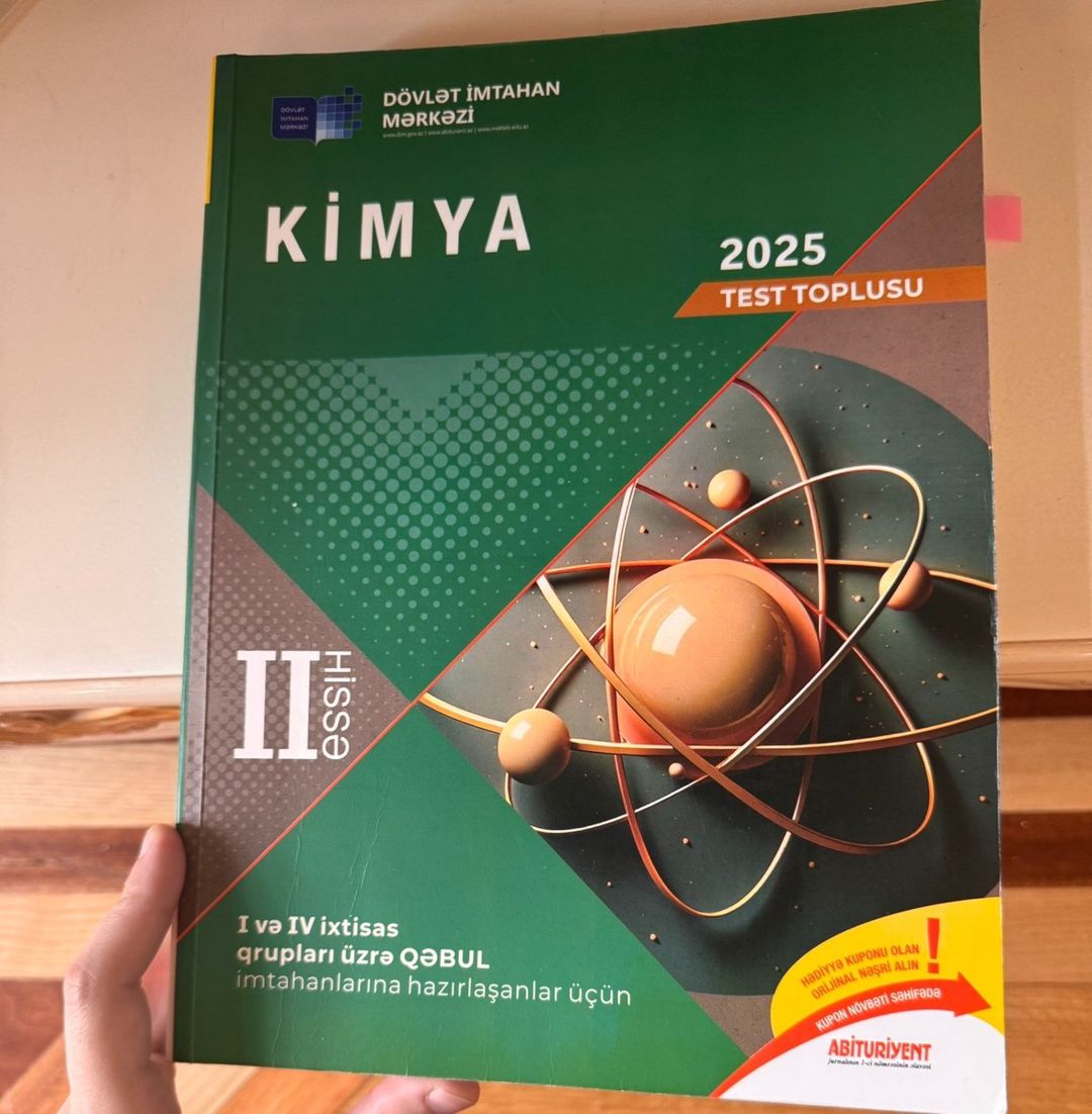 Test toplusu Kimya — Mallar, Bakı (4)